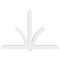 Ekena Millwork Redmond Architectural Grade PVC Gable Bracket, 96"W x 64"H x 6"D x 6"F, 16/12 Pitch GBP096X64X0606RED00 - alternate 2